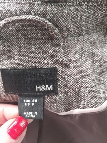 zara kaput sa krznom: H&M, M (EU 38), Single-colored — 3