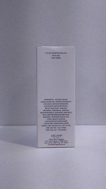 Lične stvari: CALVIN KLEIN ESCAPE EDT100ML TSTR | Calvin Klein Escape edt100ml — 3