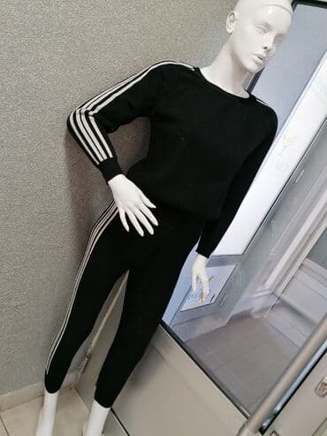 kenzo trenerke: Adidas, M, Jednobojni, bоја - Crna — 5