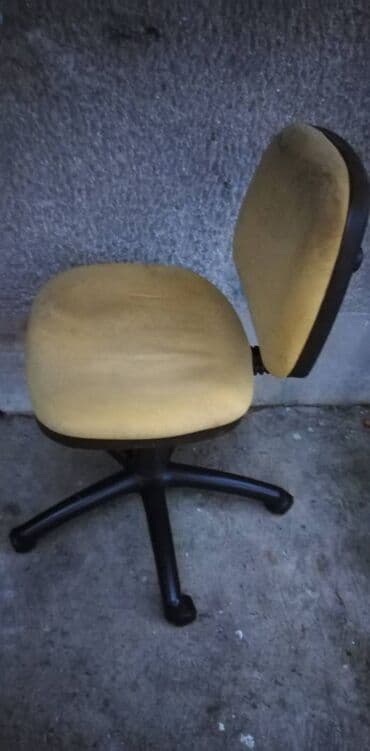 set trpezarijskih stolica: Kancelarijska stolica drapispravno podizanje, prljav tapacirung — 3