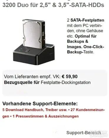 sobna antena sa pojacivacem: *** AKCIJA *** 1419 Hard Drive Adapter - Station Dock USB Za & — 5