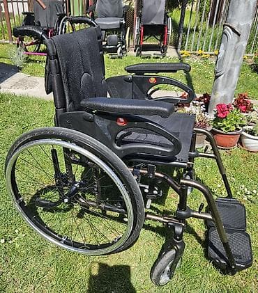 kese za kateter: Progeo ručna invalidska kolica – lagani aluminijumski okvir, kompaktna — 2
