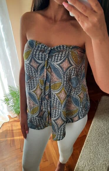push helanke novi sad: Promod, S (EU 36), Viscose, Geometrical, Print, color - Multicolored — 3