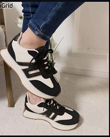 alexander smith patike: Patike – crno‑bele, modernog sportskog dizajna - Model: niske patike — 1