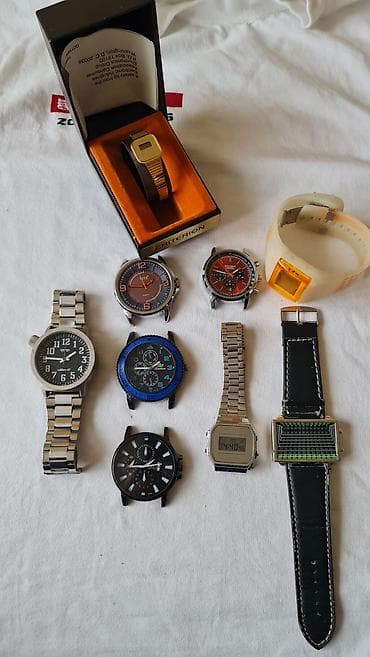 Kolekcija muških ručnih satova – razni brendovi i stilovi - Analogni