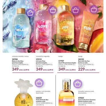 limes za gljivice na noktima: Avon kozmetika — 2