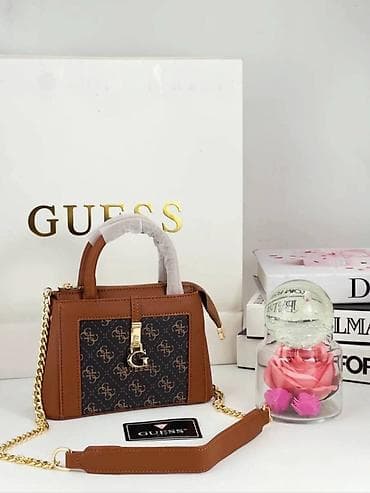 ženski pametni sat: GUESS ženska torbica – mini satchel/kamer torba sa lancem - Model — 7