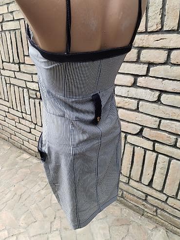 elasticne pertle za patike: Haljina, veličina S – super očuvana. - Model: uska/ručkica haljina na — 4