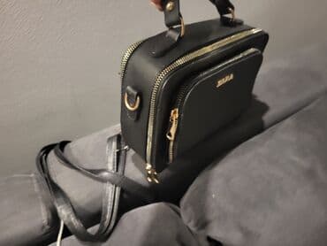 smaragdno zelena torbica: Torba za rame, Zara, Materijal: Veštačka koža — 4