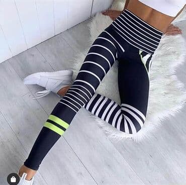 helanke od mokre likre: S (EU 36), M, L, Likra, bоја - Multicolored color — 3