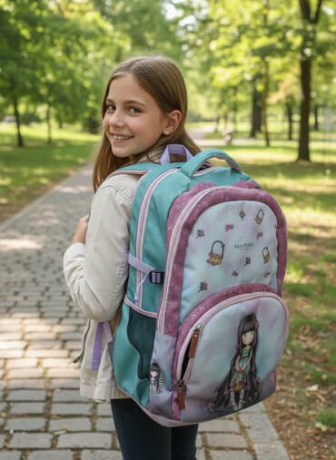 Kid's backpack, For girls, color - Multicolored at lalafo.rs Kid's backpack, For girls, color - Multicolored