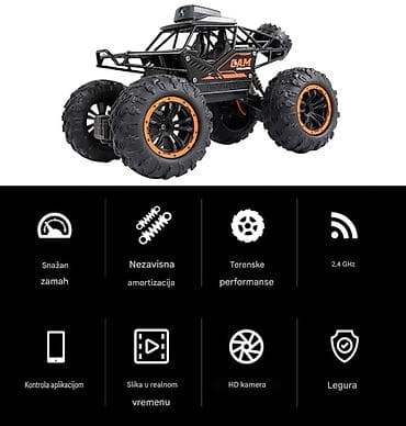 magicna staza aksa: Novo RC vozilo na daljinski upravljač sa kamerom za uredjene i — 7