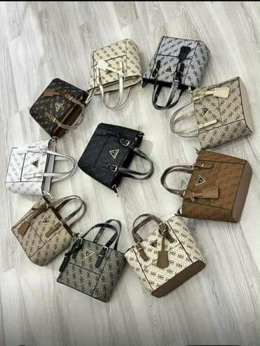 Naočare: Torba za rame, Guess, Materijal: Platno — 16