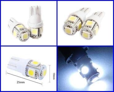 zvezdano nebo auto: Slika 1 120din Led sijalica T10 smd 4 (1) bela boja 12v, 1w — 2