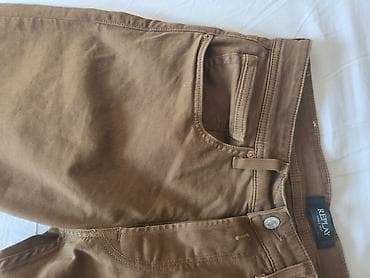 replay cargo pantalone: Replay muške pantalone u braon boji, klasičnog jeans/chino kroja — 6