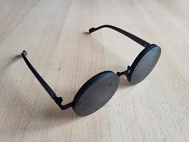 haljine za maturu piramida: Okrugle sunčane naočare – retro/steampunk stil - Tamno siva/crna — 5