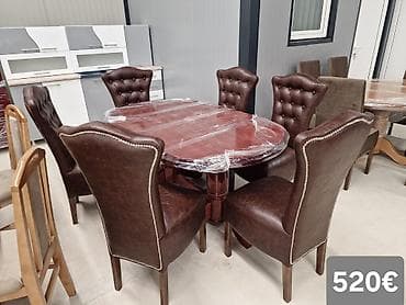 trpezarijske stolice krusevac cena: Trpezarijski set – sto sa 6 stolica - Moderan pravougaoni sto sa — 10