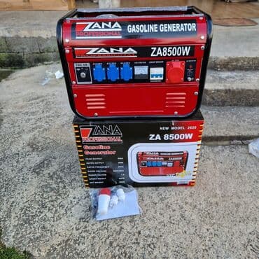 punjač za akumulator: AGREGAT ZANA (GERMANY) 8.5kw kontakt na kljuc 3 monofazne i 1 — 5