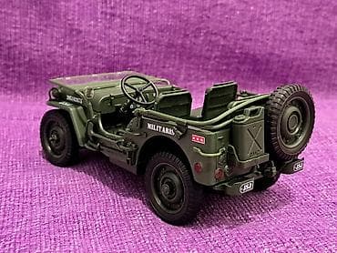 Hunting & Fishing: JEEP Willys 1:18 USA Army - Original NOVO! Vrhunski odradjen model — 3