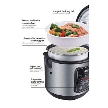 lupo marshall multi cooker 8 u 1: Multicooker za pirinac/povrce/meso Ovaj multi cooker će samostalno — 5