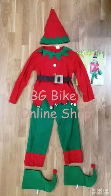 deda mraz kostim za decu: **Naše slike uživo! ELF patuljak vilenjak vilenjakinja patuljcica za — 2