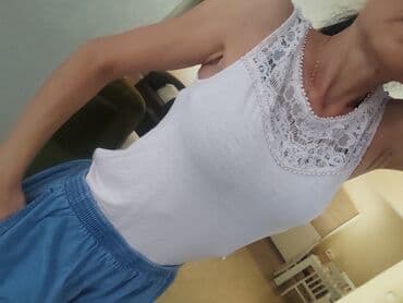 Bluze: H&M, S (EU 36), Jednobojni, bоја - Bež — 2