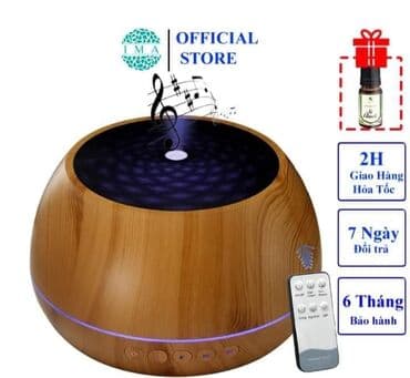 aparat za penu od mleka lidl: Ovlaživač vazduha aroma difuzor sa Bluetooth zvucnikom i 7 led boja — 1