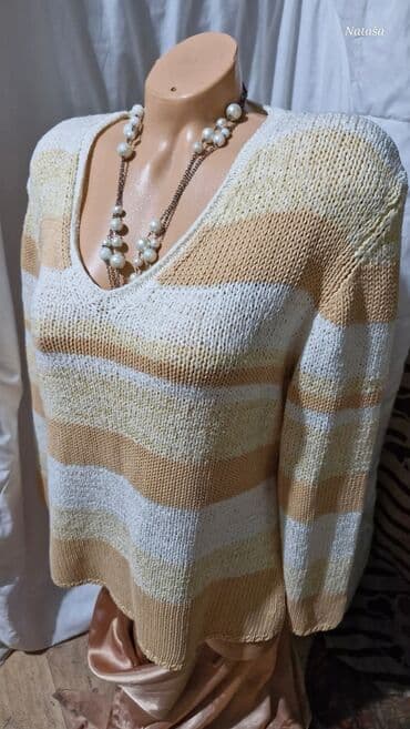 ivko dzemperi cene: 2XL, Pamuk, Casual, Prugasti — 3