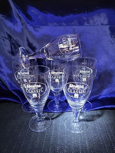 Ekskluzivna serija univerzalnih casa,kristalno staklo Rasal iz 90ih