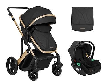Kolica za bebe: KIKKA BOO Kolica DARLING premium set 2u1 sa I-SIZE autosedištem – — 1