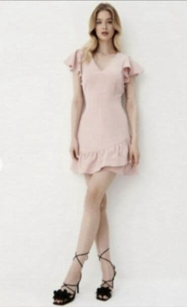 kozne mokasine sa debelim djonom: Massimo Dutti L (EU 40), color - Pink, Without sleeves — 1