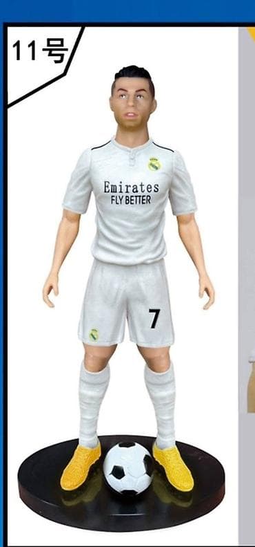 igračke rasprodaja: Fudbalske figure
Messi, Ronaldo, Neymar. Cena: 1500 din — 5