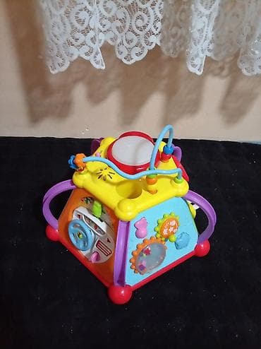 patike bona: Interaktivna edukativna kocka za bebe i malu decu - Višestrane — 1