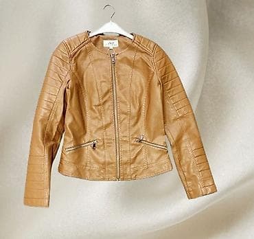 markeri u boji: Ženska jakna u boji karamele (kamel), S - XL — 1