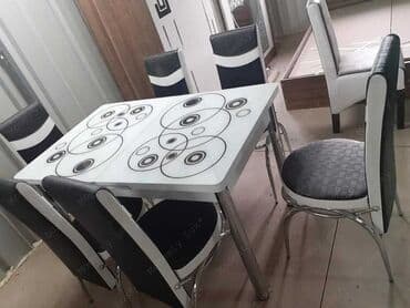 ormari za devojcice: 🎀ulepsajte vas dom.🎀 ➡️cena kompleta: sto + 6 stolica 230e+ dostava⬅️ — 5