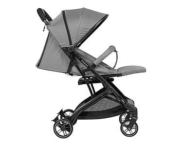 buster sediste za decu: KIKKA BOO Kolica MILEY premium – light grey Praktična i udobna — 3