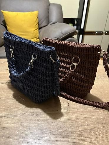 mona torbe kupujem: Ručno pletene torbe od čvrstog pletiva - Materijal: debela — 4