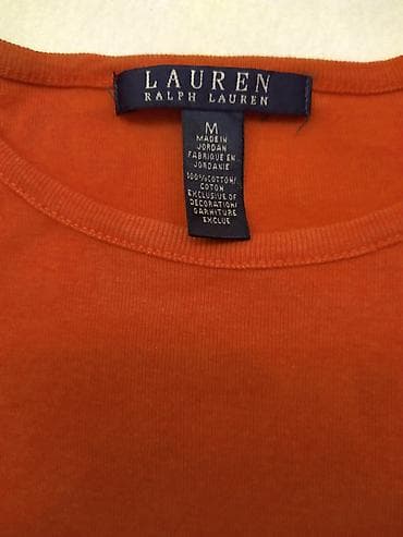 bluze za punije: Ženska pamučna bluza Ralph Lauren velicina M Prekrasna jednobojna — 8