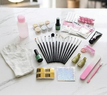 dostava vode na kucnu adresu: Profesionalni set za nail art i gel/akril manikir Komplet sadrži: - — 1