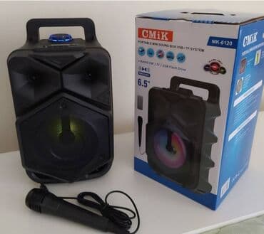 pojačala i zvučnici: Blutut zvucnik cmik mk-6120 karaoke/usb/aux/fm/sd tws tws - koji — 2