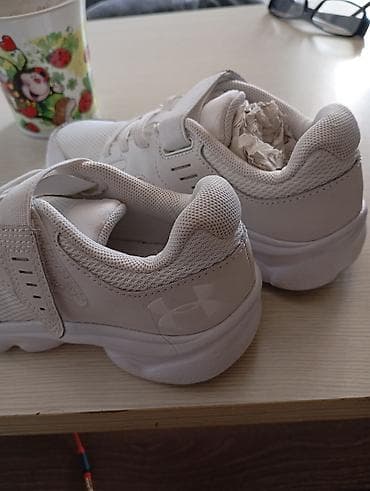 dajhman obuca: Dečije patike Under Armour – bele - Model: sportske patike za decu sa — 4