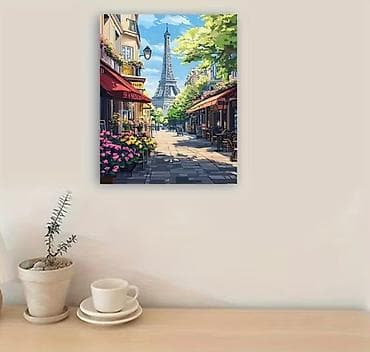 Muzički instrumenti: Novo. Bojenje po brojevima - Pariz Veličina 40x50cm Smanjuje stres — 3