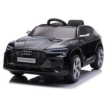 audi na daljinski: Audi E-Tron Sportback – crni dečiji auto na akumulator Šifra — 7