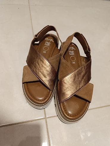 papuce sa platformom: Ženske sandale ARA HighSoft, broj 38. - Model: otvorene sandale sa — 5