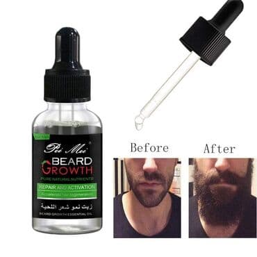 nega brade: Cena 1350din Prirodno ulje za stimulisanja rasta brade 30ml Prirodno — 6