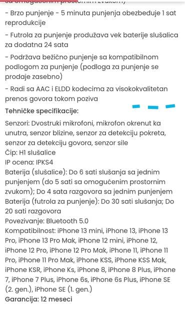 bezicne bluetooth slusalice: Predstavljamo neverovatne Apple AirPods 3. generacije sa MagSafe — 5