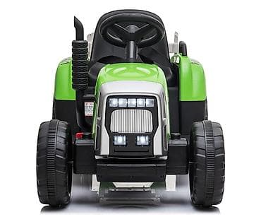 ne parkiraj garaza: BBO traktor na akumulator 12V (XMX611) – zeleni sa prikolicom Šifra — 2