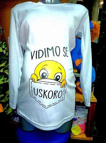 mango majice: Majčinske majice sa štampom – udobne bele pamučne majice sa duhovitim — 6