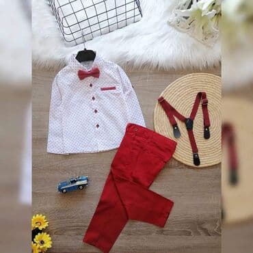 💙DEČACI💙veličina 6(116)
-komplet odela za dečake-
Cena 2950 din