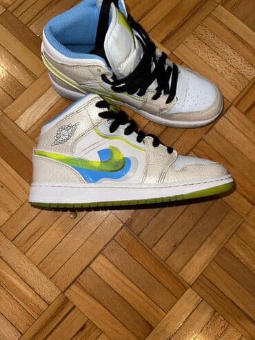 jordan patike 1: Nike, 36.5, bоја - Bela — 3